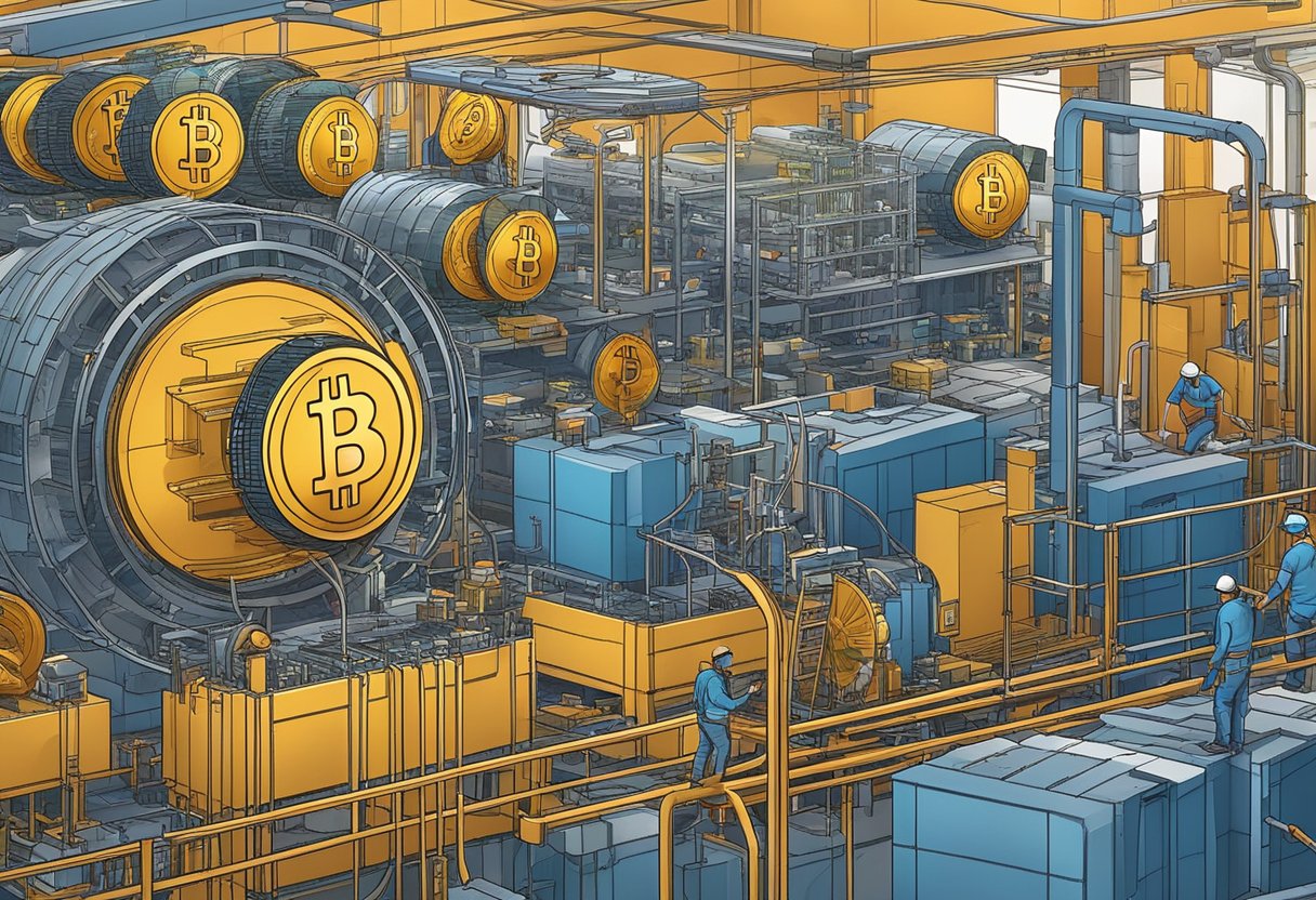 Generating digital currency to state holdings