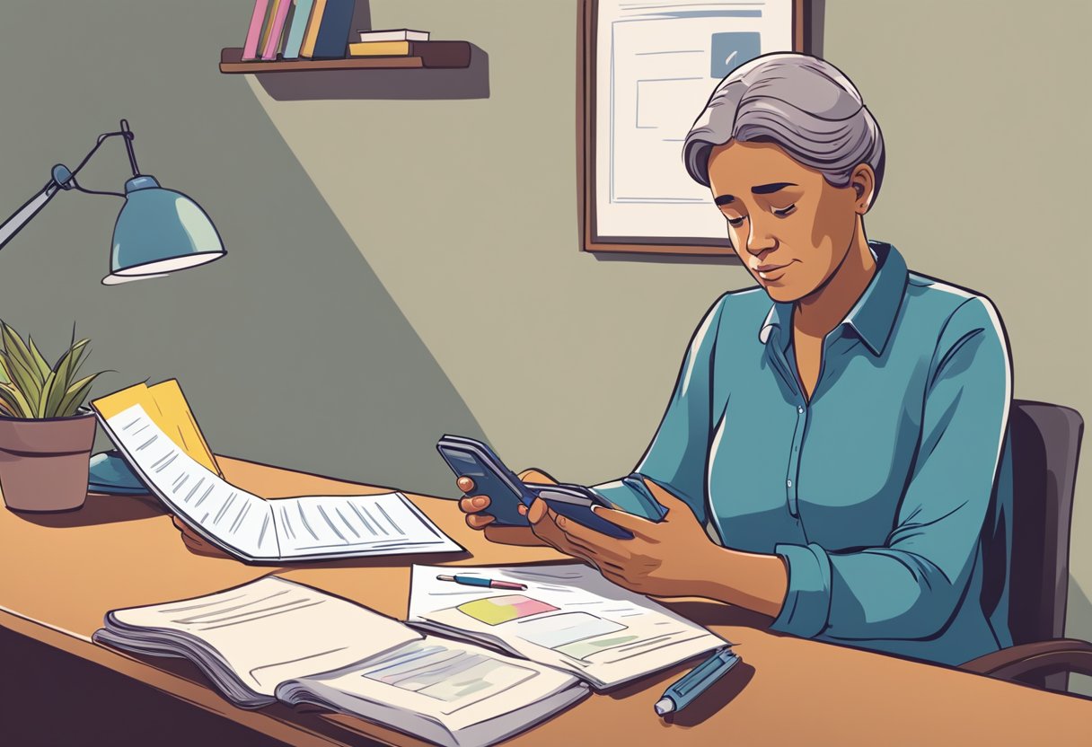 How to Address Concerns About Your Child’s Education: 10 Essential Tips for Parents child's education, concerns LearningMole A parent sits at a desk with a concerned expression, looking at a report card and educational materials. A phone and notebook are nearby, suggesting the parent is ready to take action