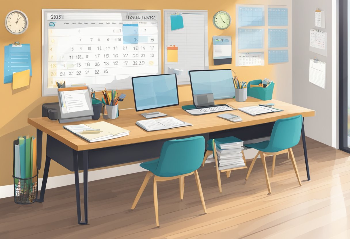 The Importance of Being Proactive: Enhancing Learning Through Consistent Educational Updates Proactive, Proactive learner LearningMole A student's desk with a calendar and notebook, showing consistent updates and progress tracking. Posters on the wall emphasize the importance of proactive learning