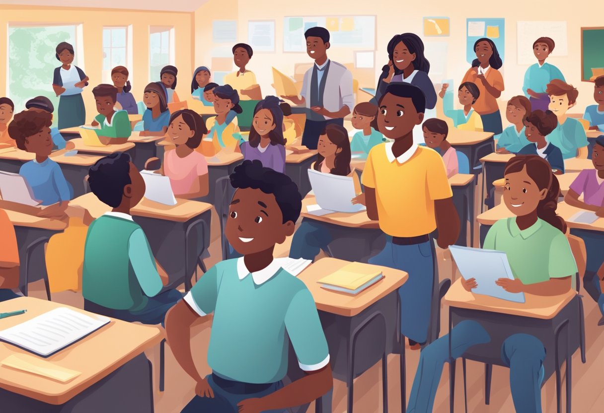 The Importance of Being Proactive: Enhancing Learning Through Consistent Educational Updates Proactive, Proactive learner LearningMole A classroom of engaged students eagerly receiving regular updates, demonstrating the importance of proactive skills in education