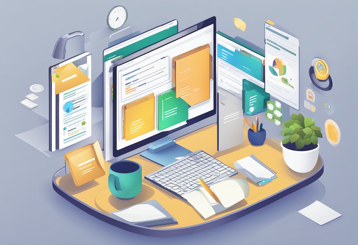 Mastering Online Assessment Tools: Strategies to Boost Student Engagement and Learning Online assessment, Assessment tools, Quiz LearningMole A computer screen displaying a variety of online assessment tools, surrounded by meaningful and relevant assignment prompts