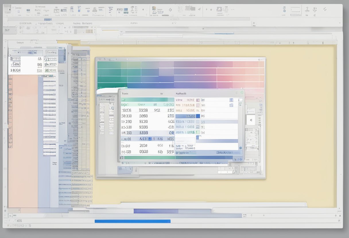 A computer screen with an Excel userform open, showing VBA code for implementing a combobox. The combobox is highlighted, with the cursor positioned to edit the code