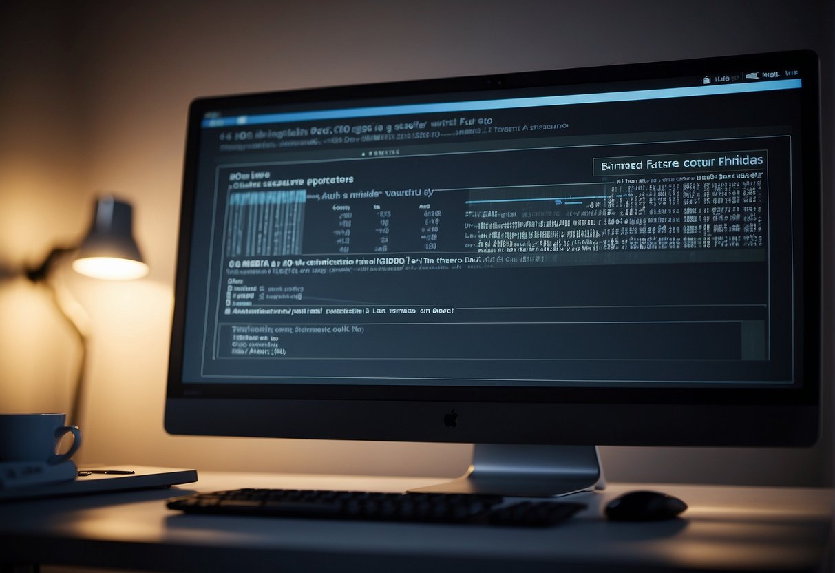 A computer screen displaying a step-by-step data erasure guide, with a shredder icon and secure deletion options