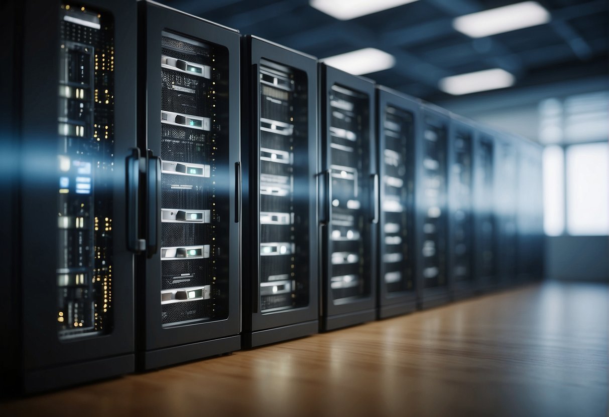 A cloud server with emerging technology erasing data according to organizational policies