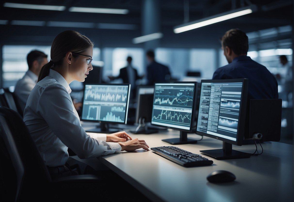 Employees follow data erasure policies, locking devices, and implementing security measures within the organization