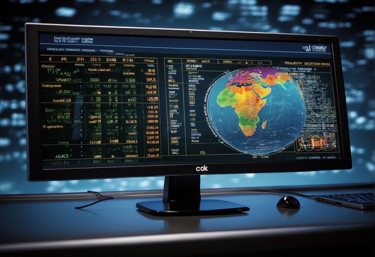 A computer screen displaying a data erasure process with CSR logos in the background