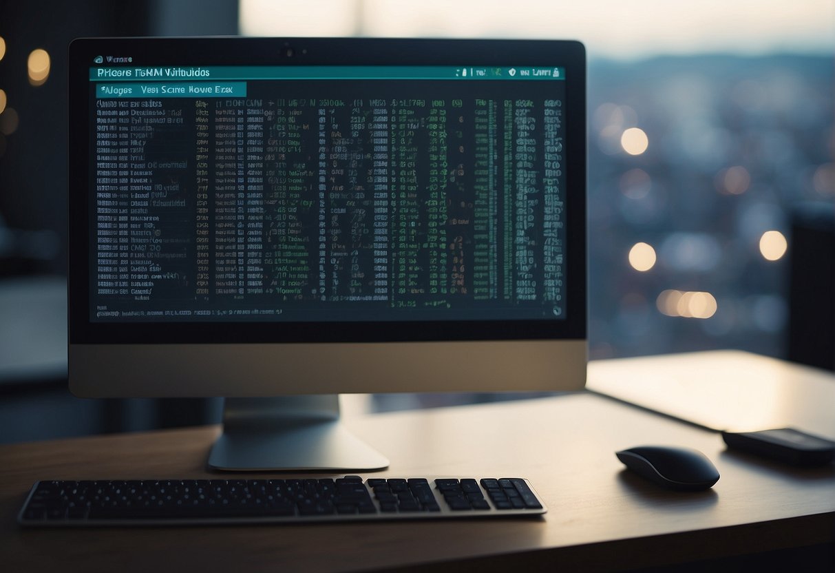 A computer screen displaying data erasure methods with verification tools and a secure erase process in progress