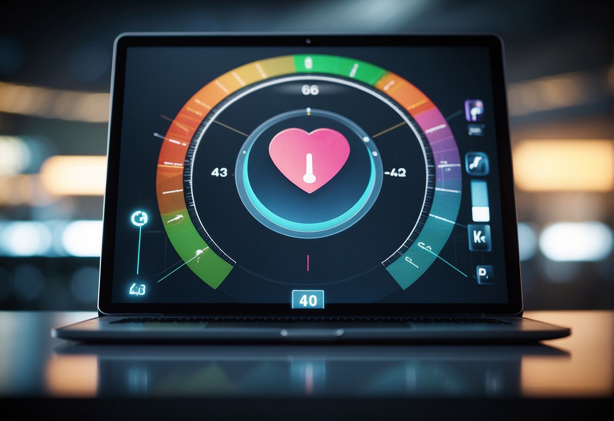 A computer screen displaying a progress bar erasing data, with a lock icon symbolizing digital security