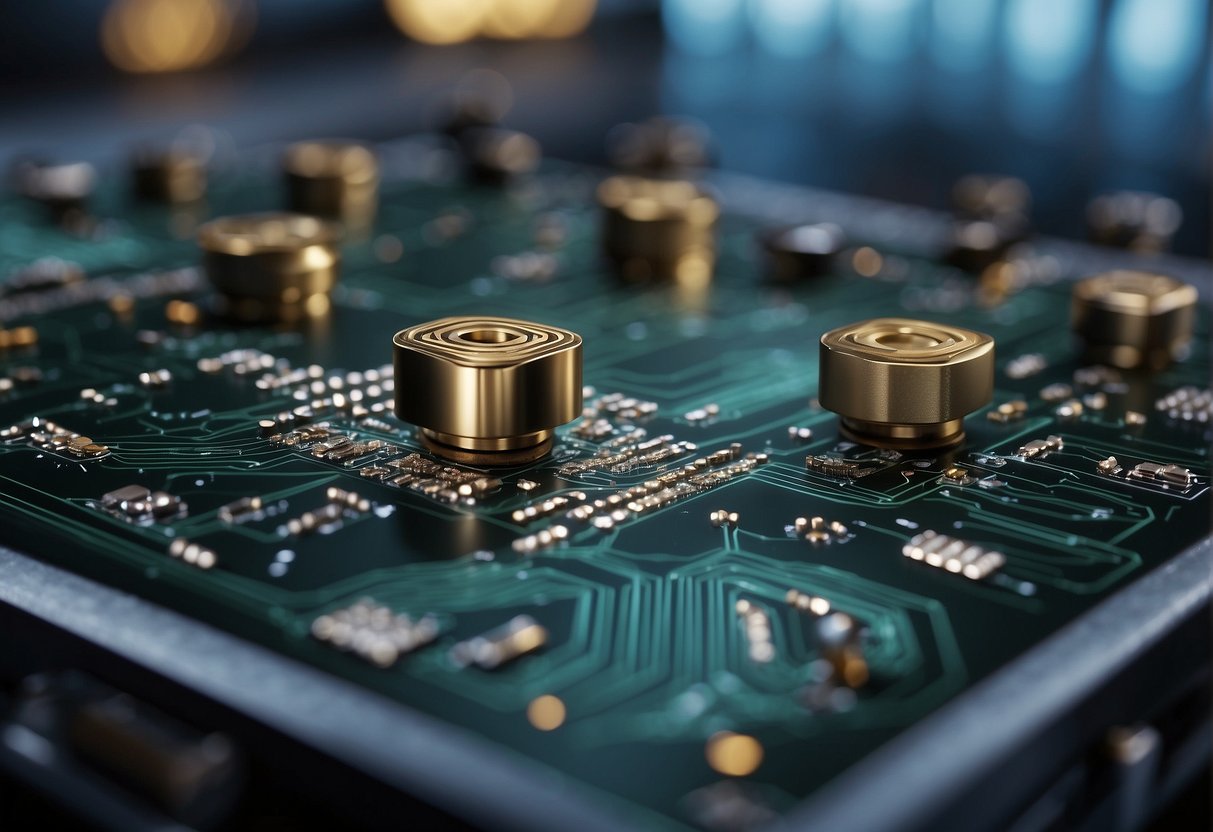 A secure data erasure process is depicted, showcasing the strategic considerations for mergers and acquisitions, emphasizing data security