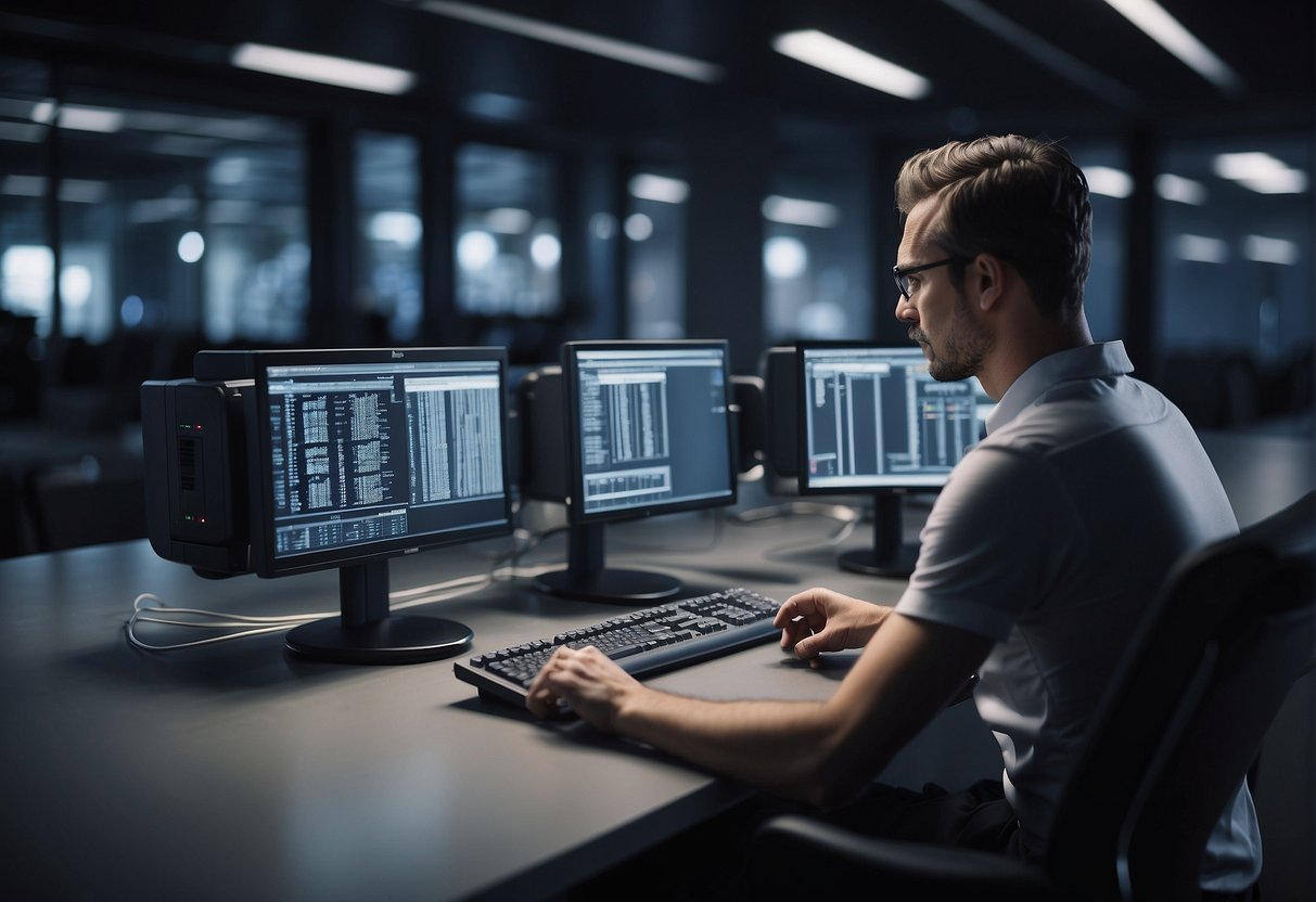 A secure facility erases and manages data, ensuring data security