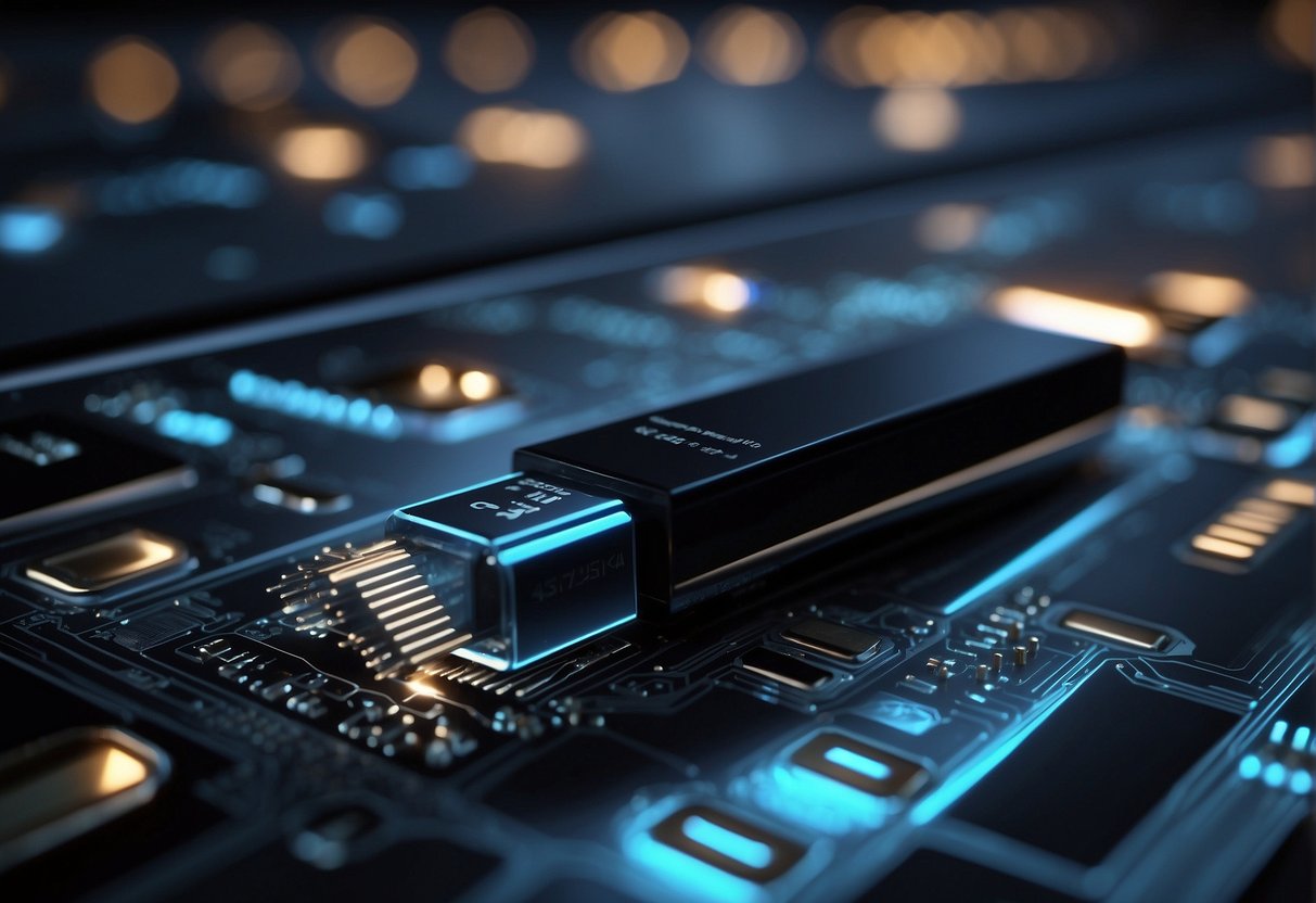 A secure data erasure process prevents insider threats. Show a locked computer being wiped clean by a digital eraser tool