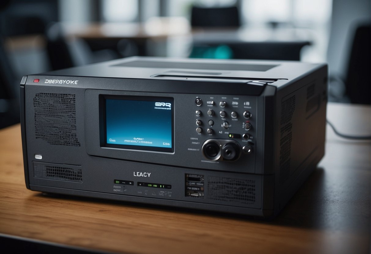 Legacy systems being wiped clean with secure data erasure tools and following best practices for safe disposal