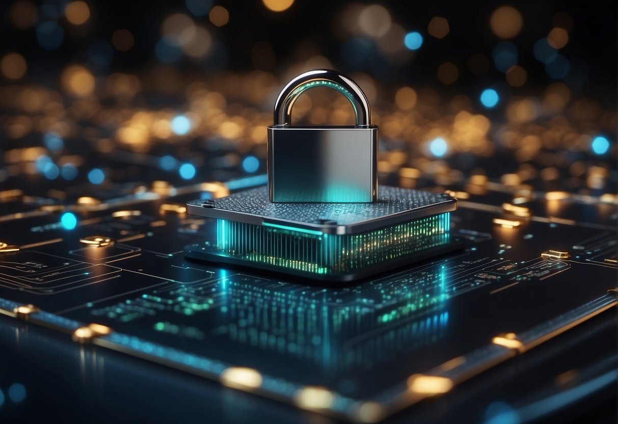 A secure data erasure process is being carried out to protect retail customer information. Measures for data security are in place