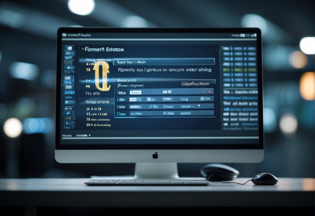 A computer screen displaying "Frequently Asked Questions The Role of Data Erasure in Digital Transformation Initiatives" with a digital eraser icon
