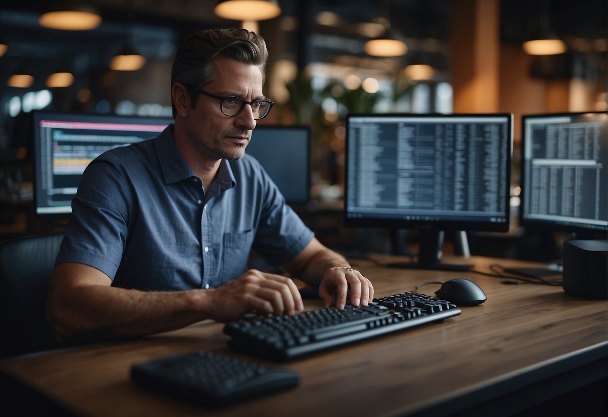 A small business owner erases data from a computer to protect trade secrets, facing challenges and seeking recommendations