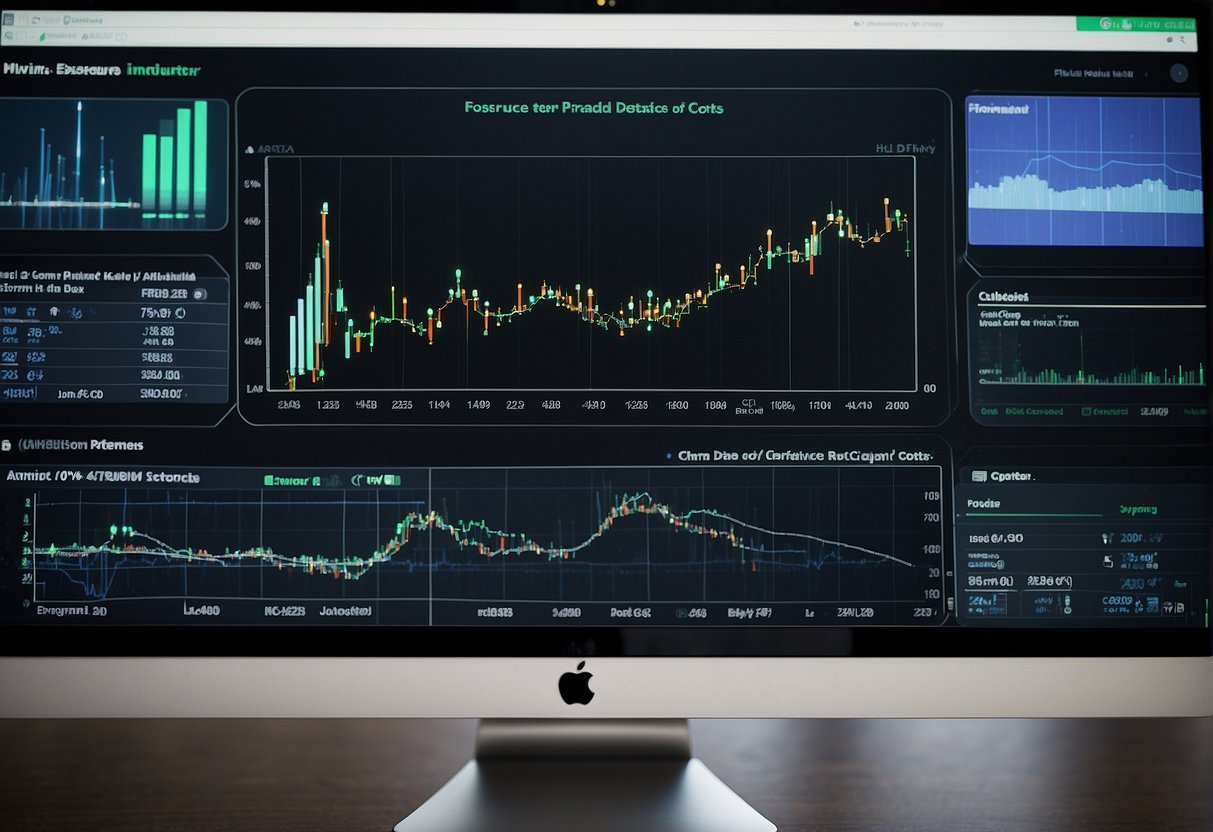 A computer screen displaying a graph showing the correlation between data erasure and reduced cyber insurance costs. A secure data erasure software logo in the corner