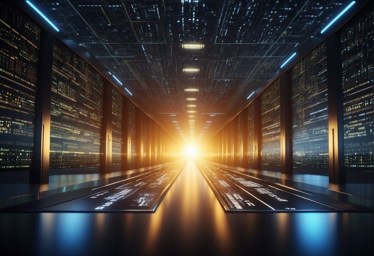 A secure password routine development scene with top data encryption methods for corporate security