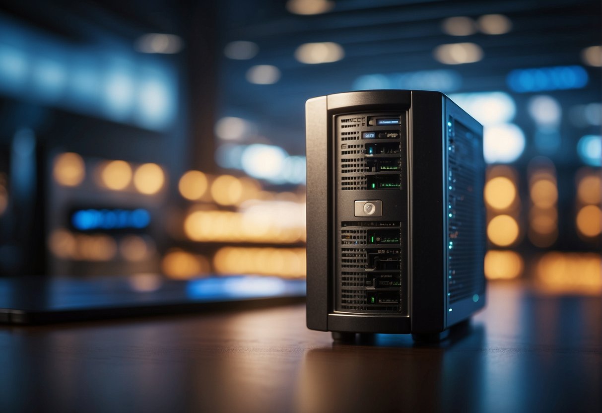 A secure IT system being implemented with top data protection methods for business security