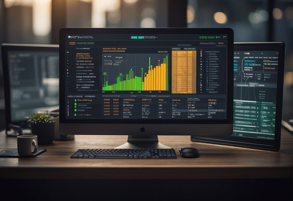 A computer screen displaying various data erasure software options with a checklist of features and pricing