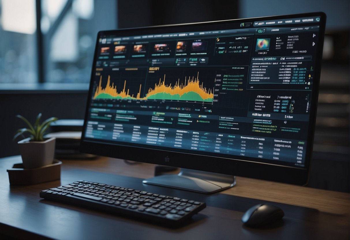 A computer screen displaying various data wiping software options for business evaluation