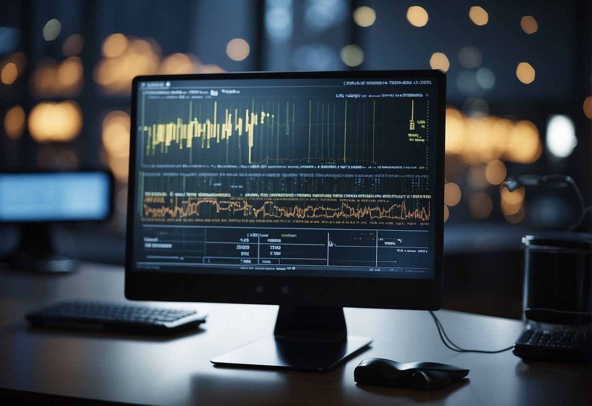 A computer screen displaying data wiping process, supporting digital transformation