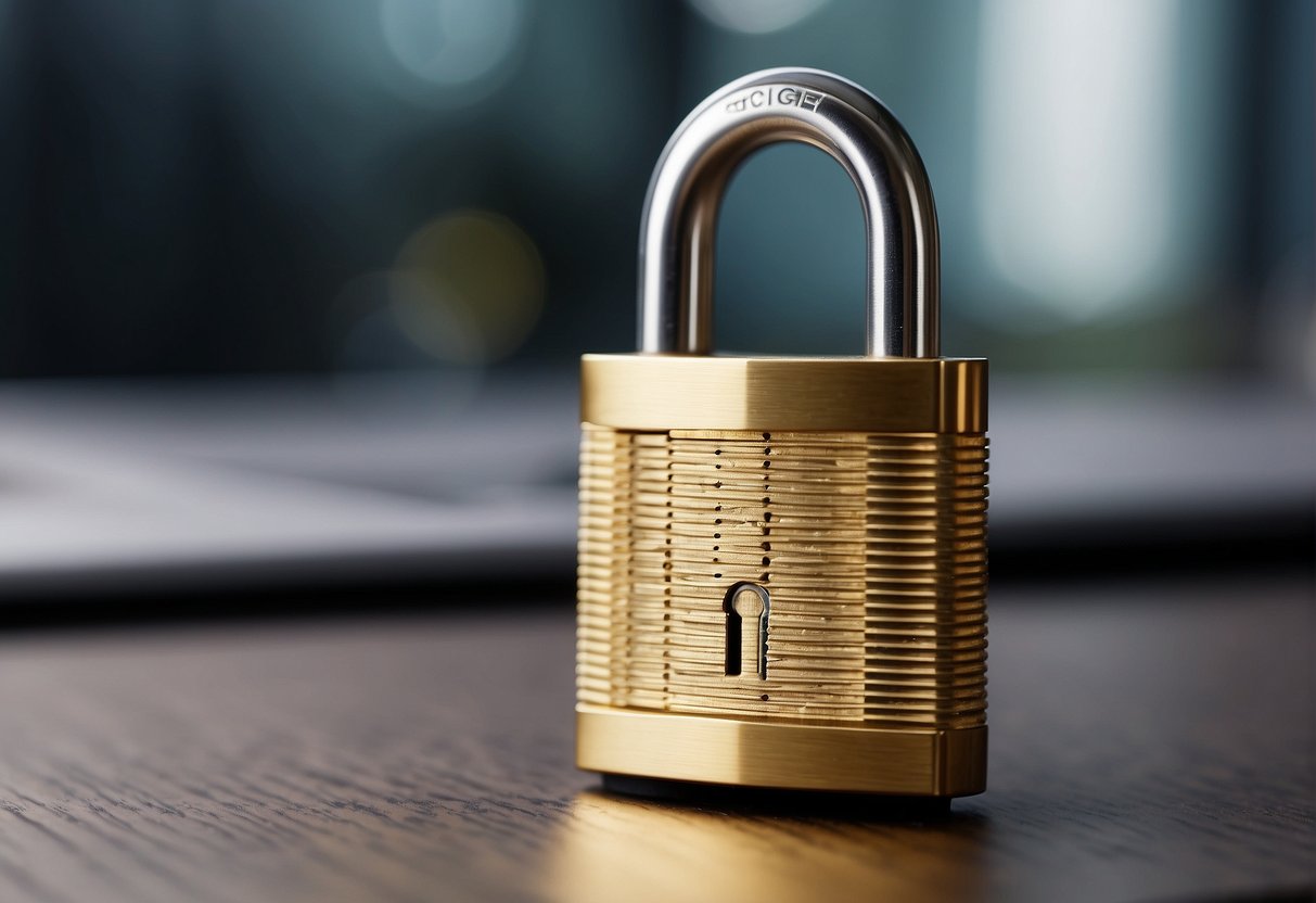 A padlock symbolizing data protection rights and privacy regulations