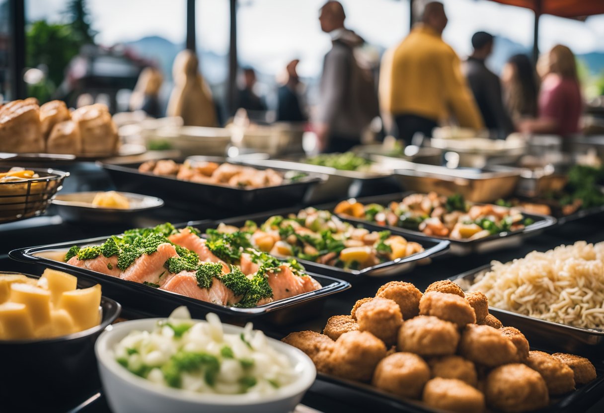 The bustling streets of Issaquah showcase a variety of must-try dishes, reflecting the historical significance of the local cuisine. From savory salmon to delectable berry desserts, the vibrant flavors come alive in the bustling marketplace