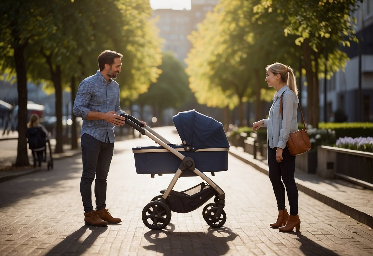 A parent comparing pushchairs for an older child, considering size, comfort, and safety features