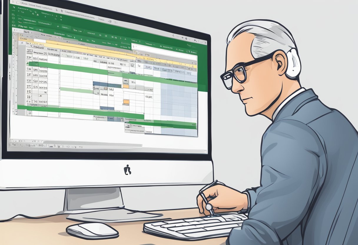 An error message pops up: "Invalid cell reference" as the Excel user tries to input a formula