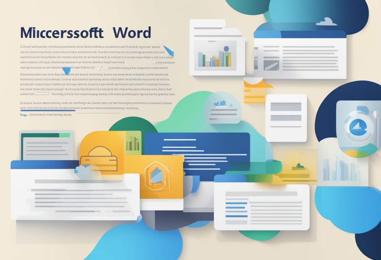 Selected text in Microsoft Word gains an underline