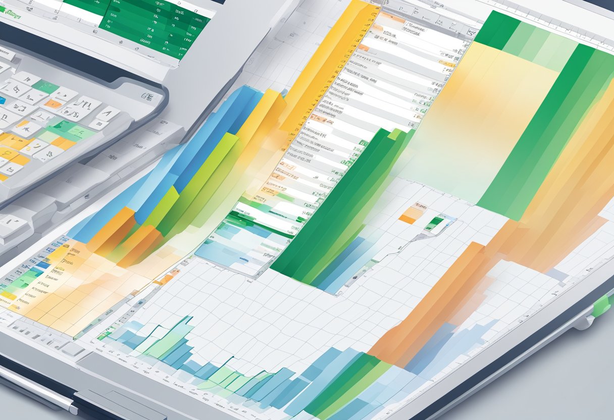 A computer screen displaying Excel with a dataset. The filter function is used to remove duplicate entries