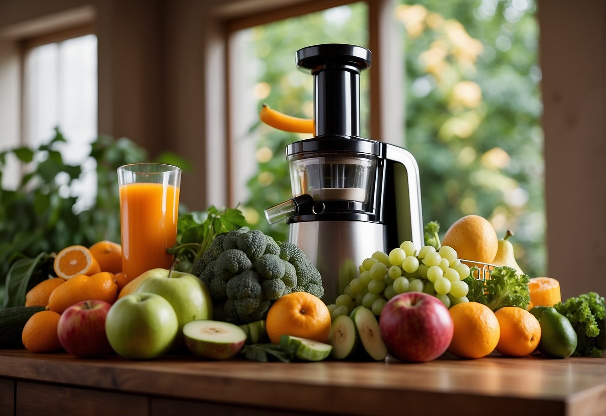 juicing ingredients for a juicing recipe for energy