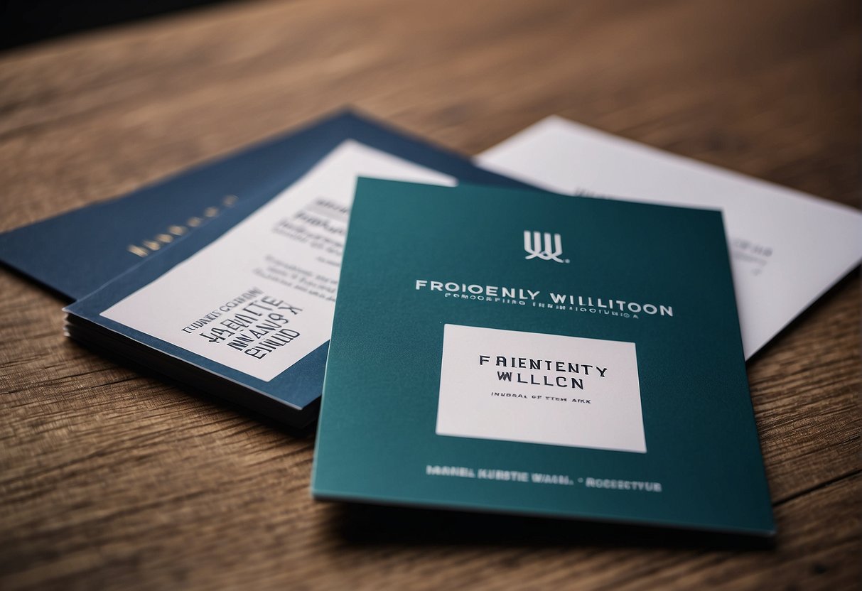 A stack of promotional flyers with the words "Frequently Asked Questions" and "Daniel Wellington promotions Singapore" printed on them
