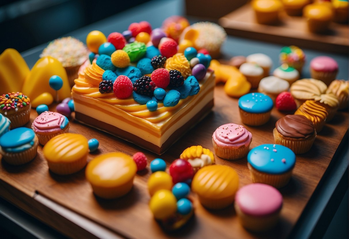 A colorful dessert museum with vibrant displays and birthday promotions in Singapore