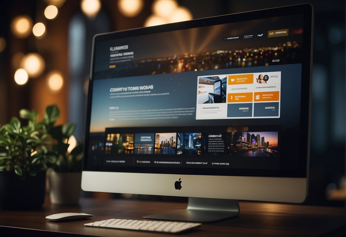 A computer screen displaying exclusive online promotions and newsletter benefits from Denizen Singapore