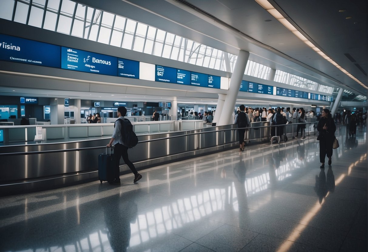Passengers effortlessly navigate through airport, check in with ease, and board Finnair flight to Singapore. Enjoy seamless travel experience with Finnair Singapore promotions
