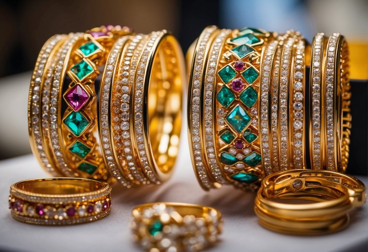 A vibrant display of Joyalukkas promotions in Singapore, featuring dazzling jewelry and enticing deals