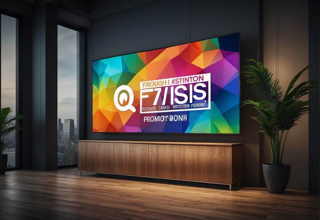 A colorful banner with "Frequently Asked Questions" and "DFS Promotions Singapore" displayed prominently