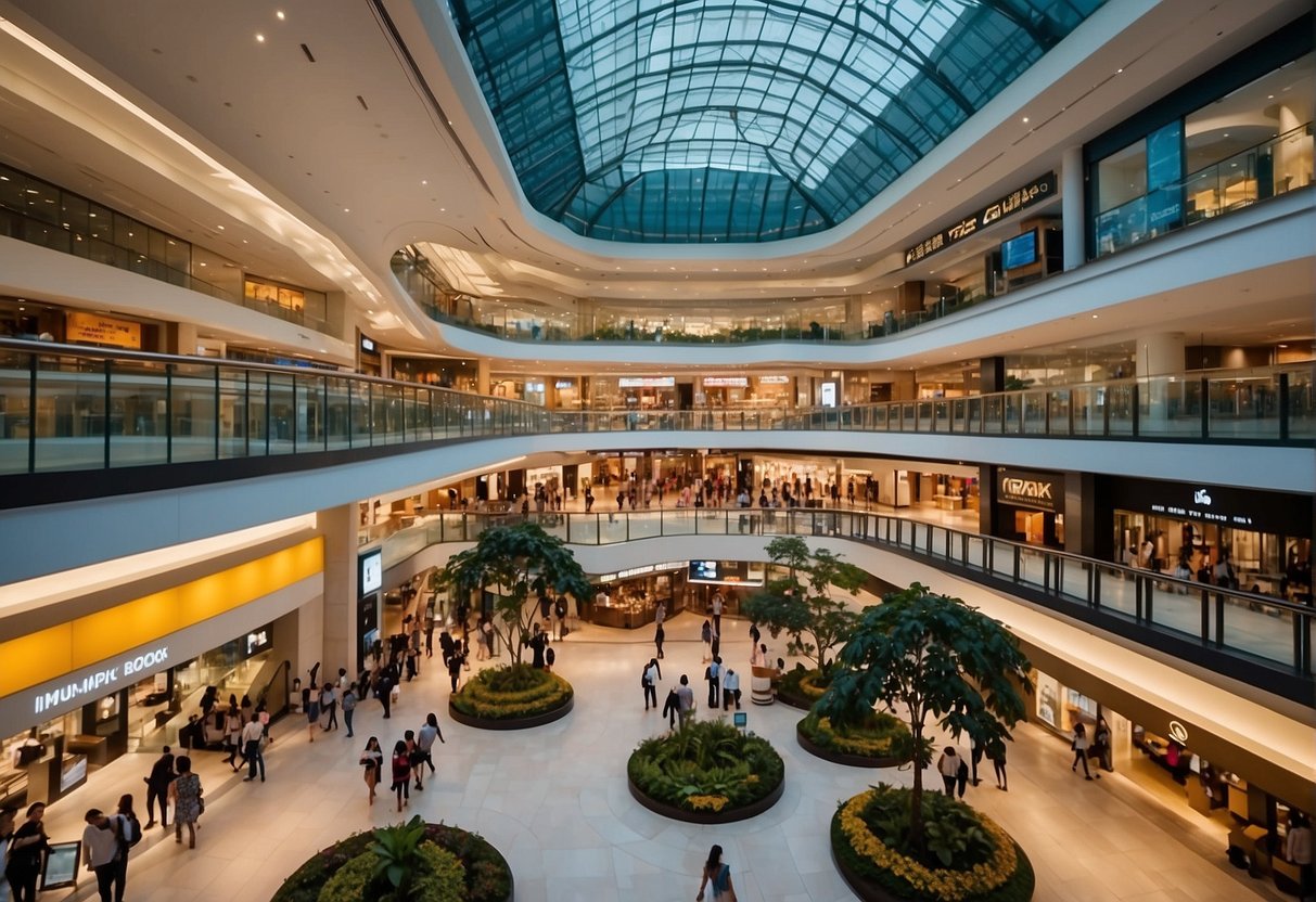The bustling IMM Outlet Mall showcases 2024 exclusive deals, attracting eager shoppers with vibrant promotions in Singapore