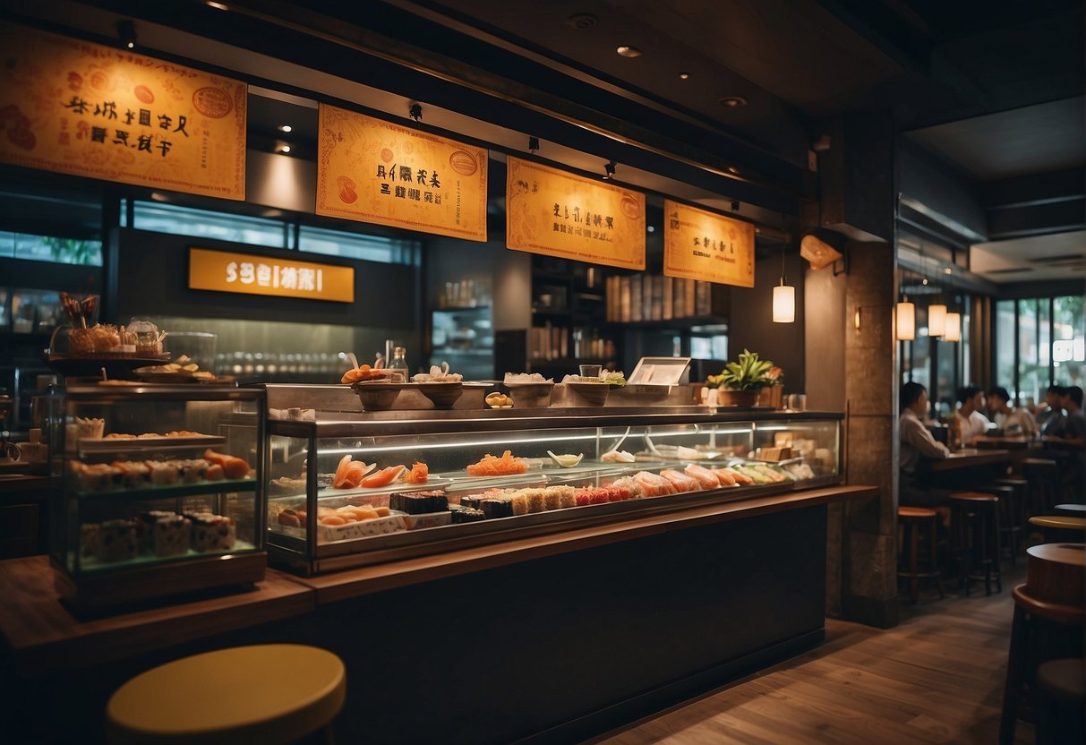 Standing Sushi Bar Promotions Singapore Dive into the Oishii Deals