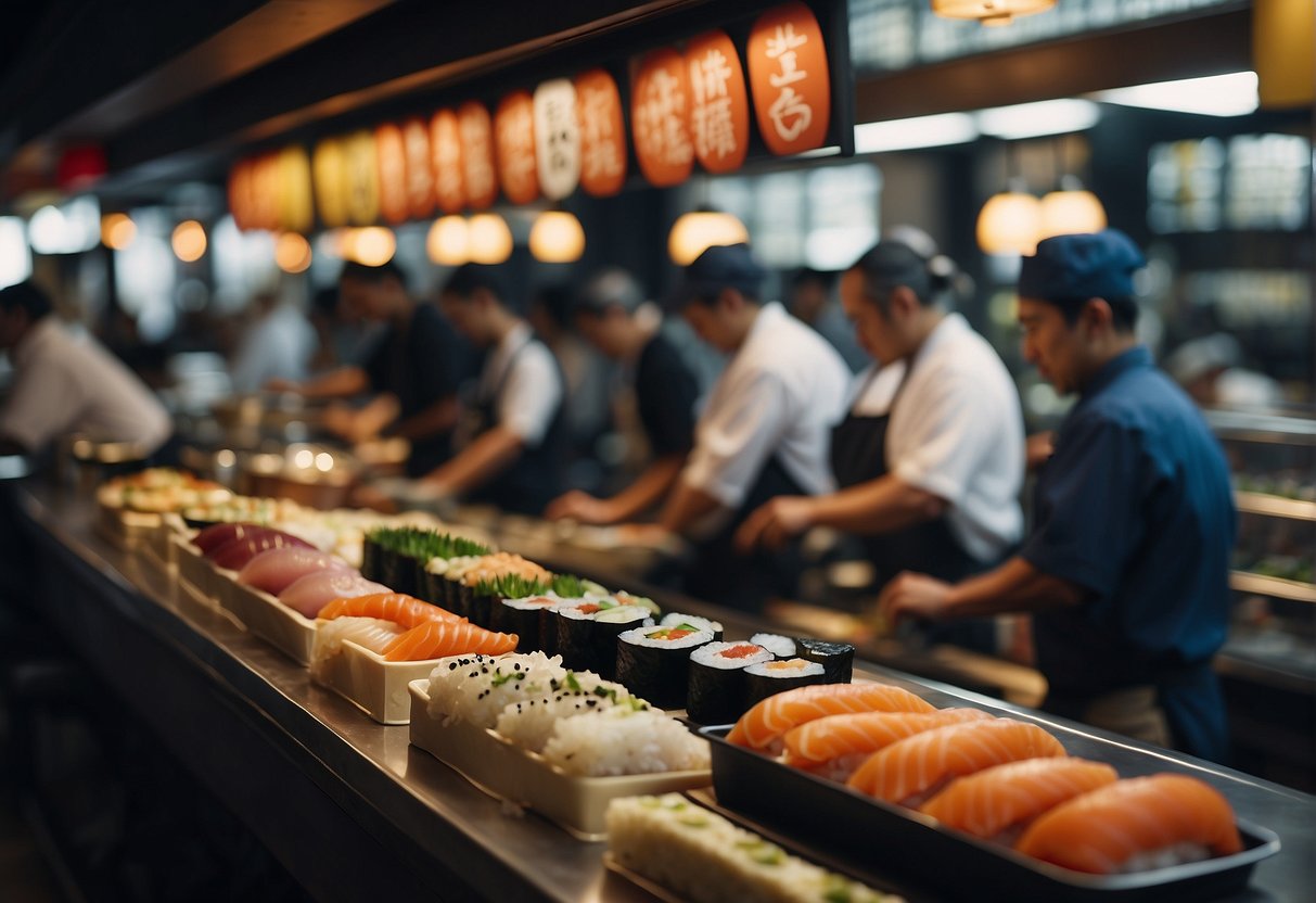 Standing Sushi Bar Promotions Singapore Dive into the Oishii Deals