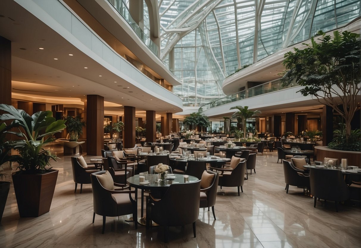 The Conrad Centennial in Singapore is bustling with activity as guests take advantage of the various promotions and offers available throughout the hotel