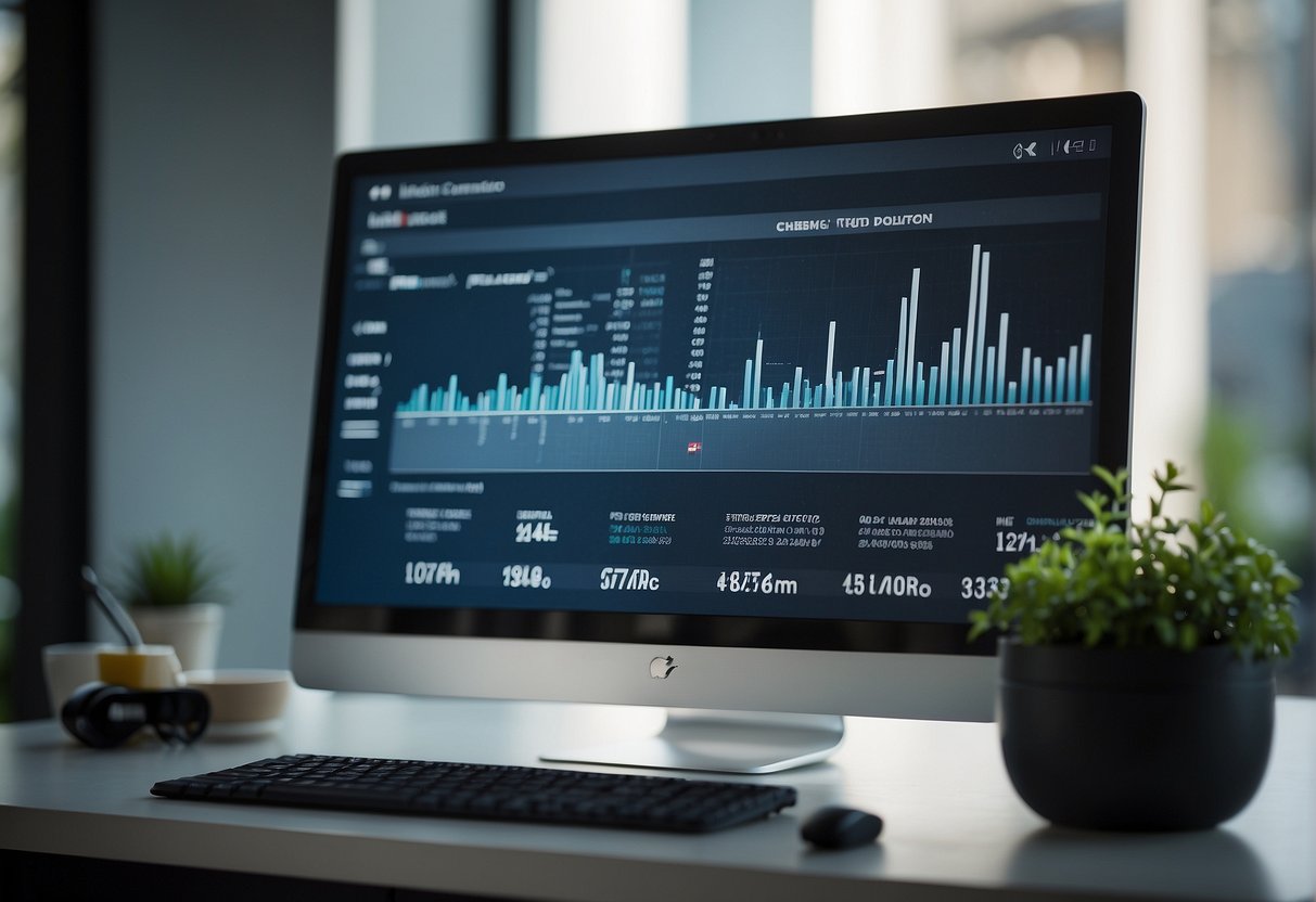 A computer screen displaying "Boost Your Data Skills with Ongoing Programmes" and the Tableau Promotions Singapore logo