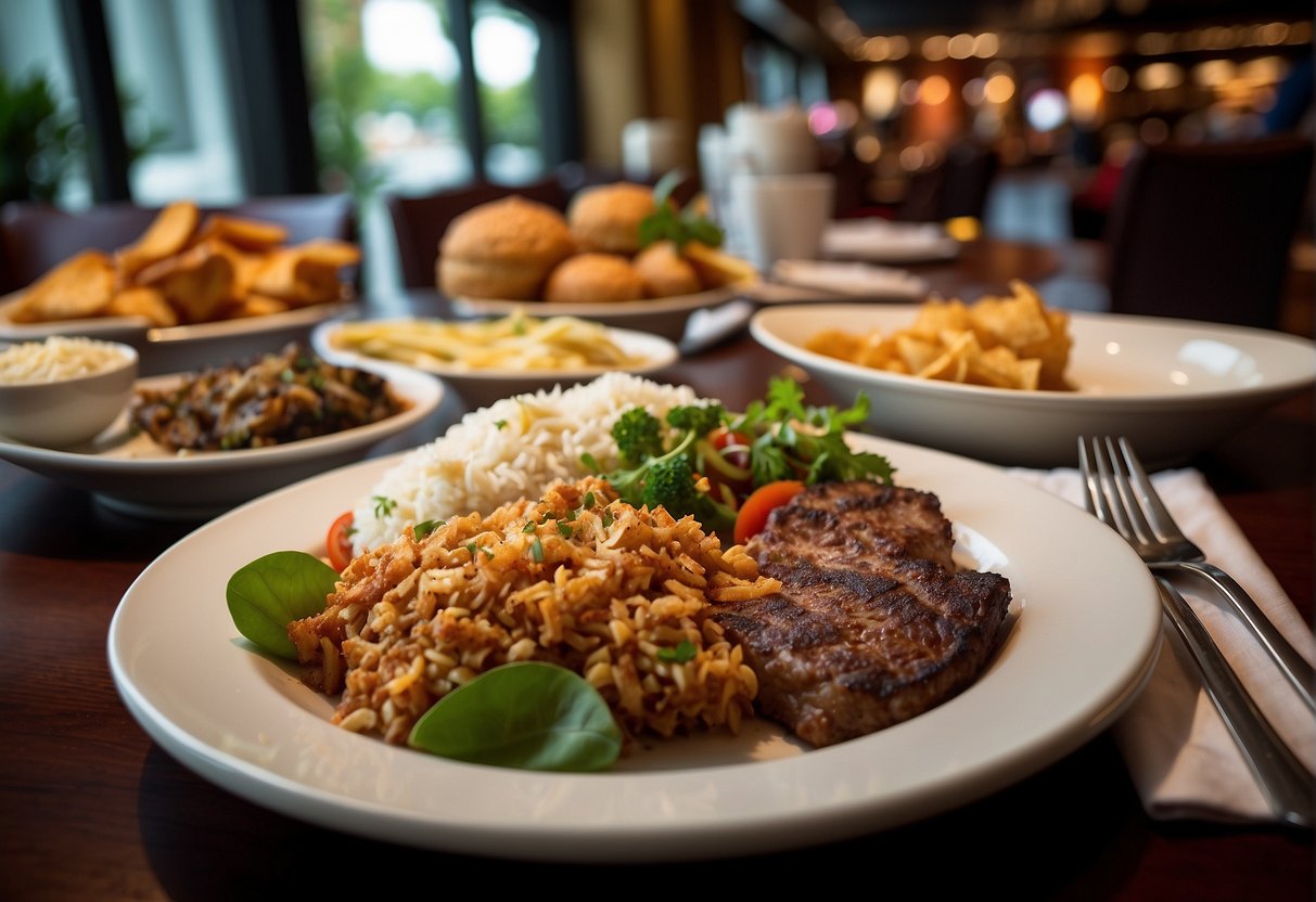 Customers enjoy a dining experience at Tony Roma's, with promotions and perks in Singapore