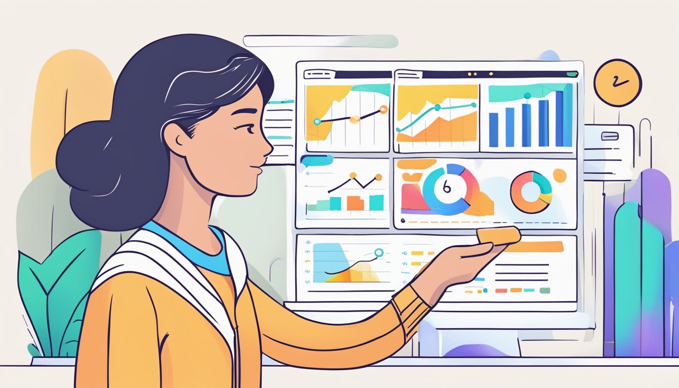 A person setting clear marketing goals and KPIs