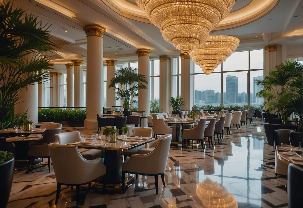 The Fullerton Hotel Singapore features 2024 promotions, with elegant decor, luxurious amenities, and a stunning view of the city skyline