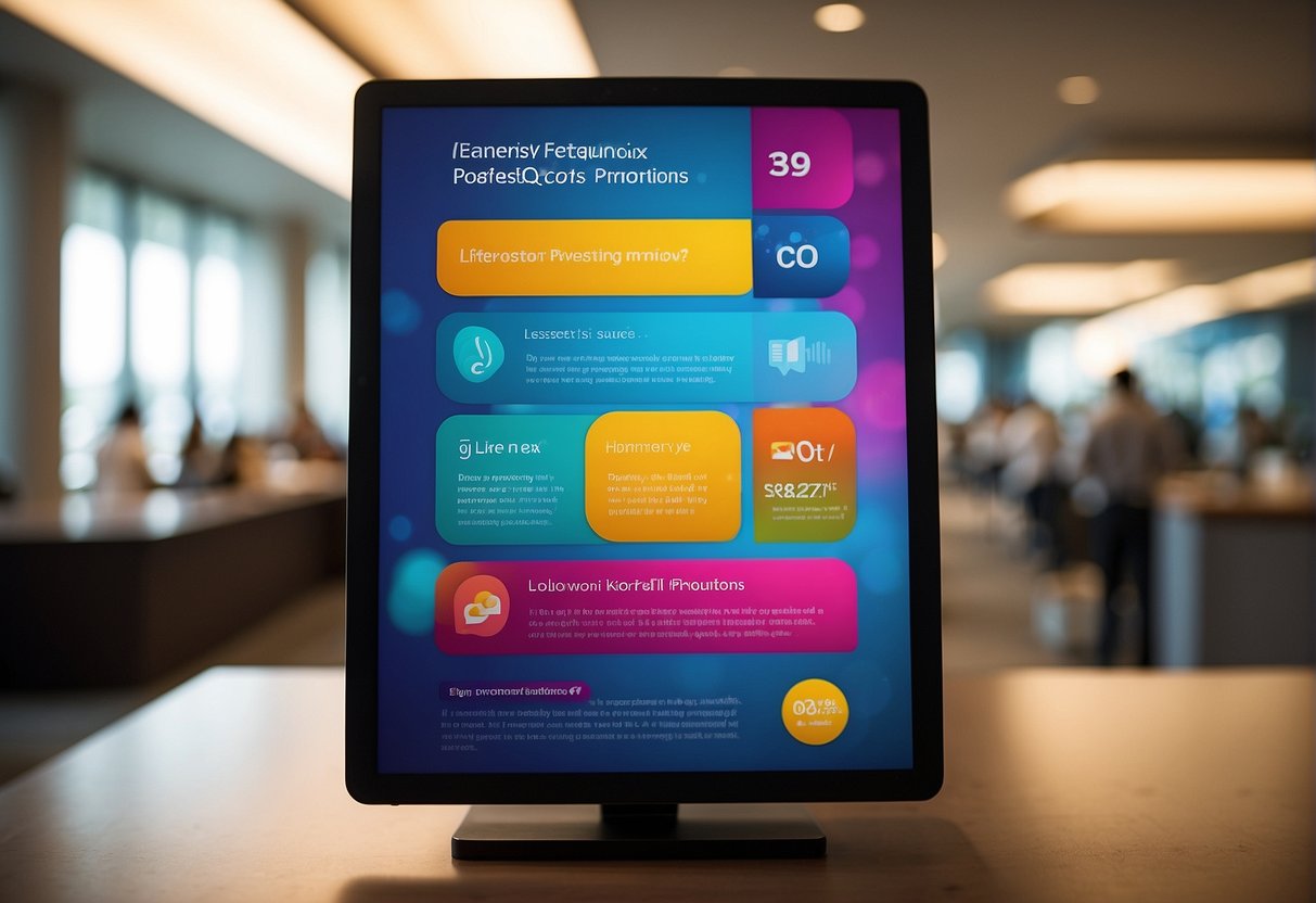 A colorful banner with "Frequently Asked Questions" and "Liposonix promotions Singapore" displayed prominently
