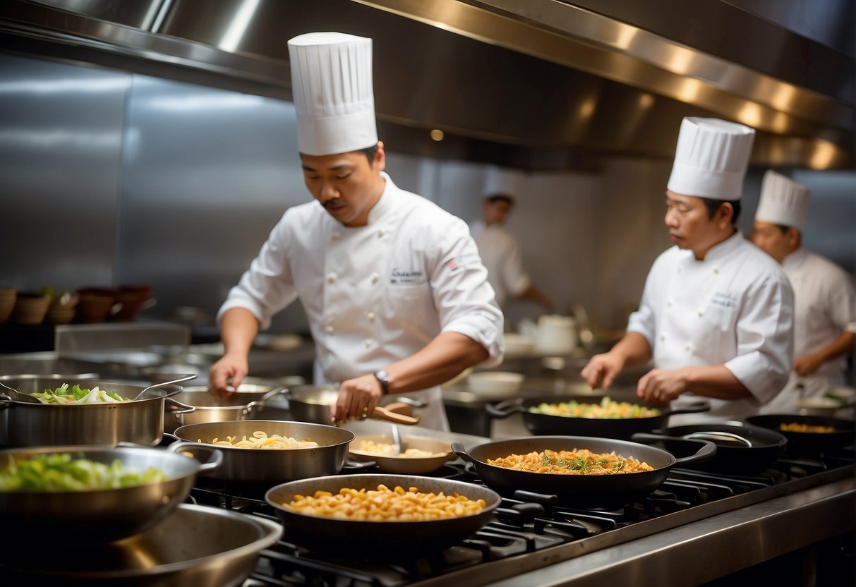 The bustling kitchen buzzed with sizzling pans and aromatic spices as Executive Chef John Chye orchestrated a symphony of culinary creations