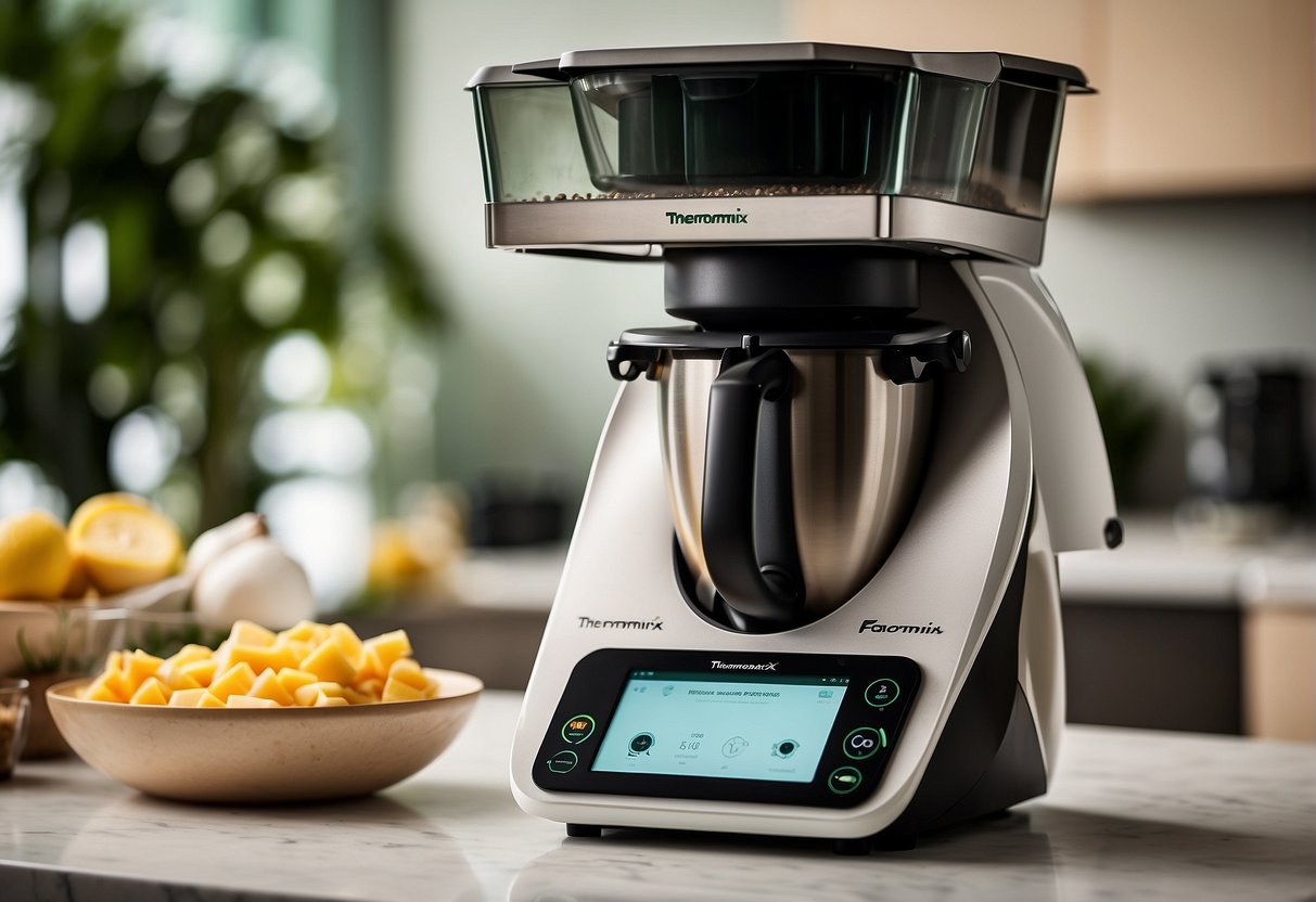 A display of Thermomix promotions in Singapore, featuring FAQs and attractive offers
