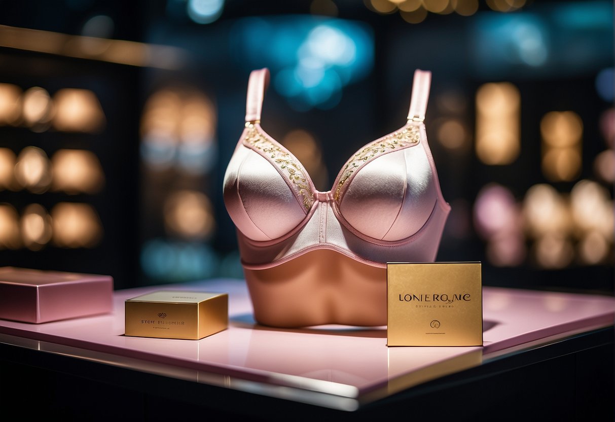 A luxurious display of exclusive membership benefits for a bra promotion in Singapore